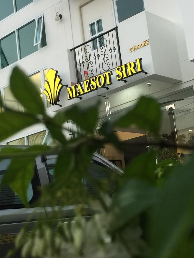 Maesot Siri Hotell Mae Sot Exteriör bild